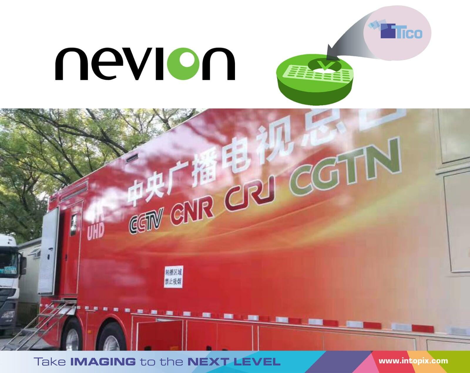 Nevion Virtuoso被用于世界上第一个大规模应用的Tico 视频压缩。